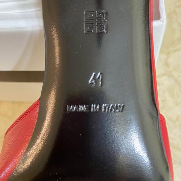 Givenchy Voyou Leather Buckle Slingback Pumps (Orig.$1095) (Size 11 US/41 EU) - Picture 8 of 8